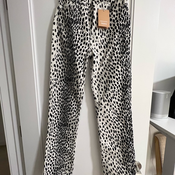 Reformation printed Cynthia jeans - Picture 2 of 2